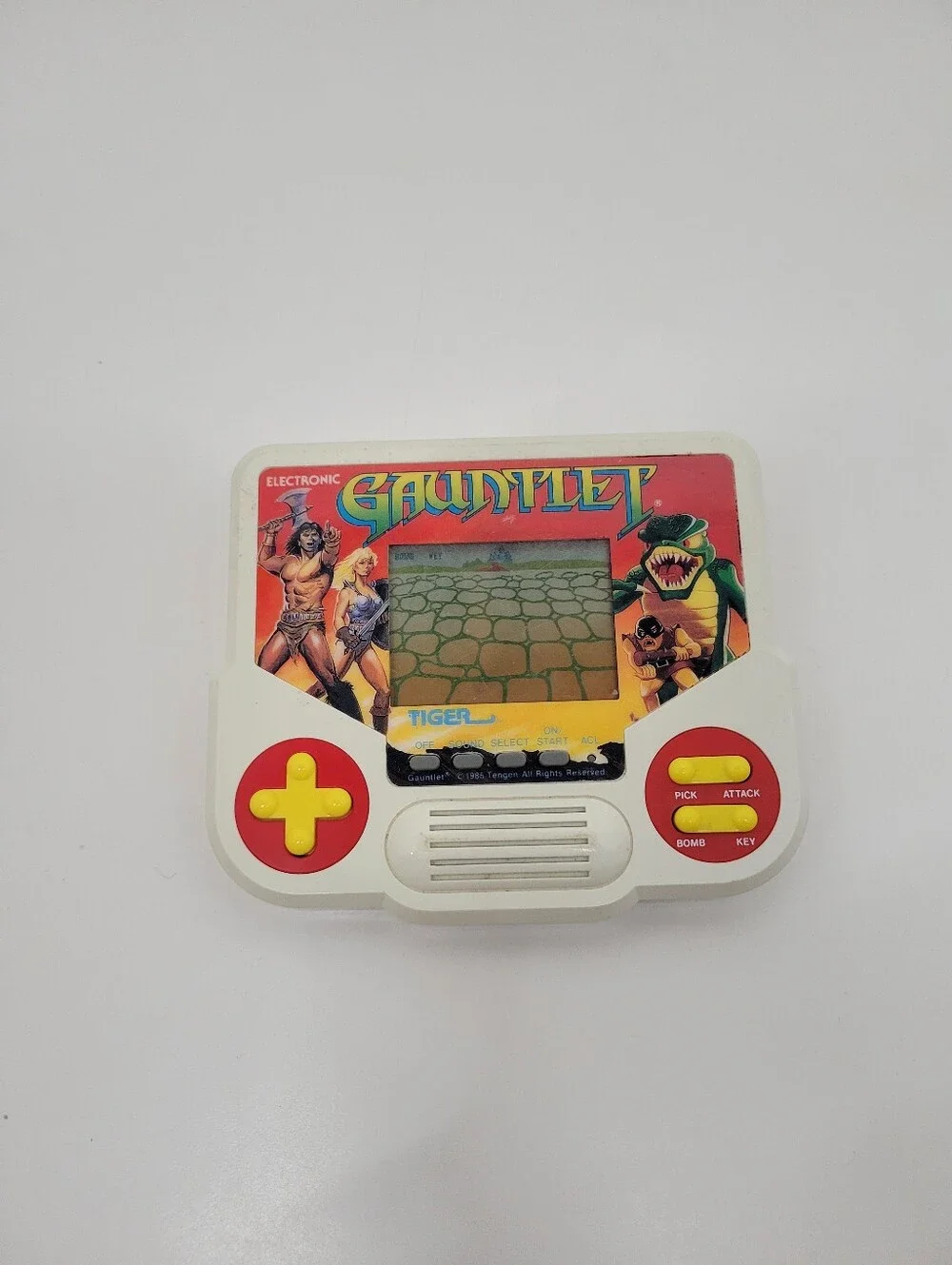 Vintage 1988 Gauntlet Handheld Game Console System Tiger Electronics Tested